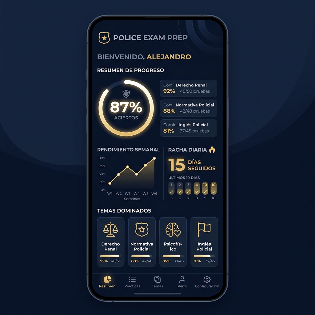 Aulapol App Interface - Stats Dashboard